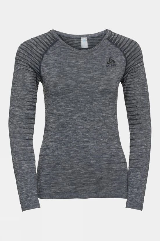 Odlo Womens Performance Light Long-Sleeve Base Layer Top 1 Odlo Womens Performance Light Long-Sleeve Base Layer Top