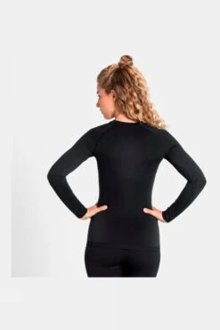 Odlo Womens Performance Warm Eco Long Sleeve Crew Neck -Craghop Clothing Shop h37240537070