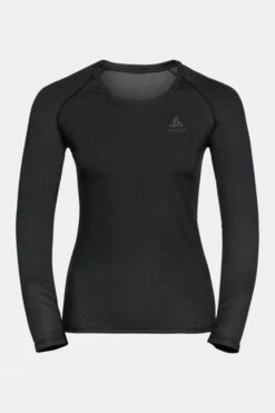 Odlo Womens Active F-Dry Light Eco Long Sleeves Baselayer Top