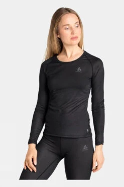 Odlo Womens Active F-Dry Light Eco Long Sleeves Baselayer Top -Craghop Clothing Shop h3724062 7070 v