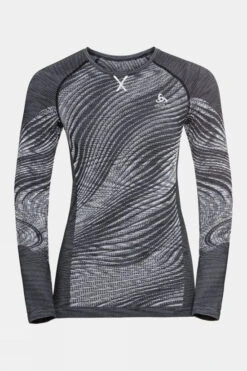 Odlo Womens Blackcomb ECO Long Sleeve Crew Neck Baselayer