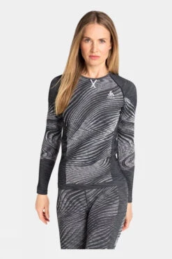 Odlo Womens Blackcomb ECO Long Sleeve Crew Neck Baselayer 6 Odlo Womens Blackcomb ECO Long Sleeve Crew Neck Baselayer -Craghop Clothing Shop k22141747070o