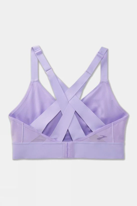 Brooks Womens Drive Interlace Run Bra 2 Brooks Womens Drive Interlace Run Bra - Image 2