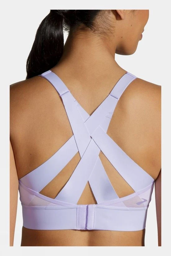 Brooks Womens Drive Interlace Run Bra 5 Brooks Womens Drive Interlace Run Bra - Image 5