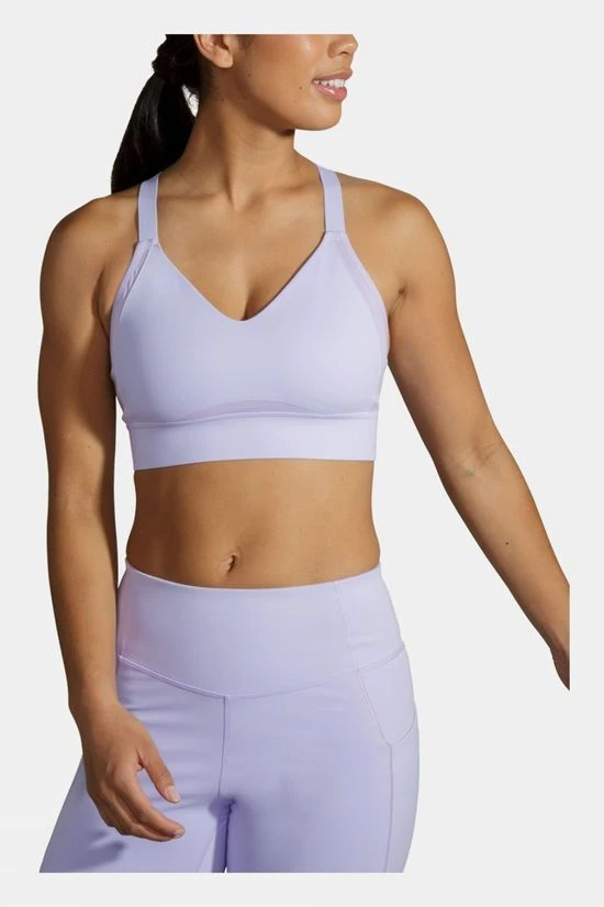Brooks Womens Drive Interlace Run Bra 3 Brooks Womens Drive Interlace Run Bra - Image 3