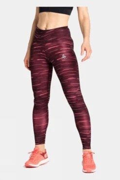 Odlo Womens Zeroweight Print Reflective Tights -Craghop Clothing Shop k26144573131o